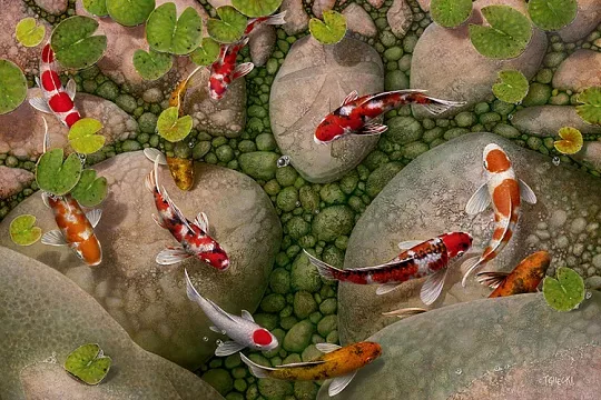 Кормление прудовых рыб