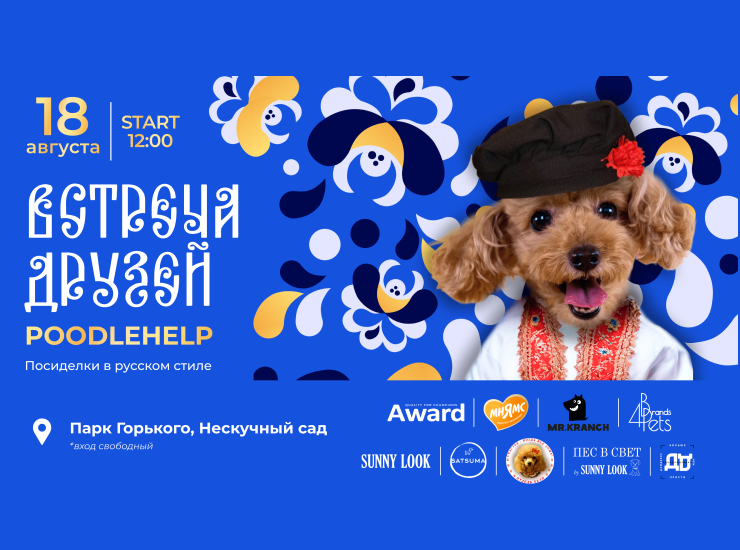 ВСТРЕЧА ДРУЗЕЙ POODLEHELP ВСТРЕЧА ДРУЗЕЙ POODLEHELP