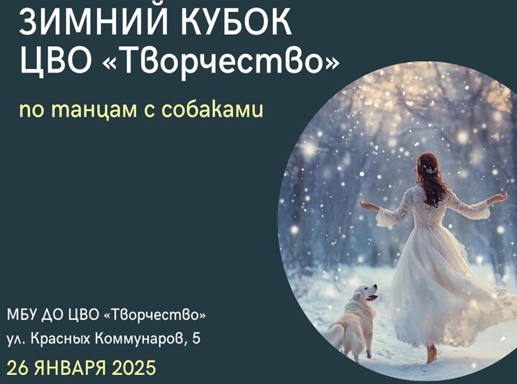 Зимний кубок ЦВО «Творчество» по танцам с собаками Зимний кубок ЦВО «Творчество» по танцам с собаками