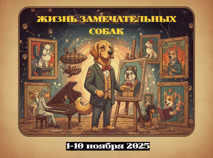 Выставка «Жизнь замечательных собак»
