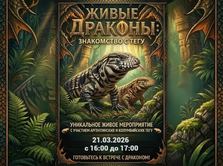 Живые драконы: знакомство с тегу