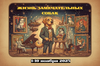 Выставка «Жизнь замечательных собак»