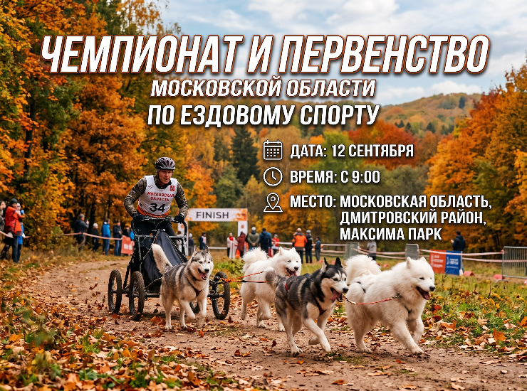 Чемпионат и Первенство Московской области по ездовому спорту