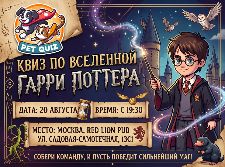 Квиз по «Гарри Поттеру»