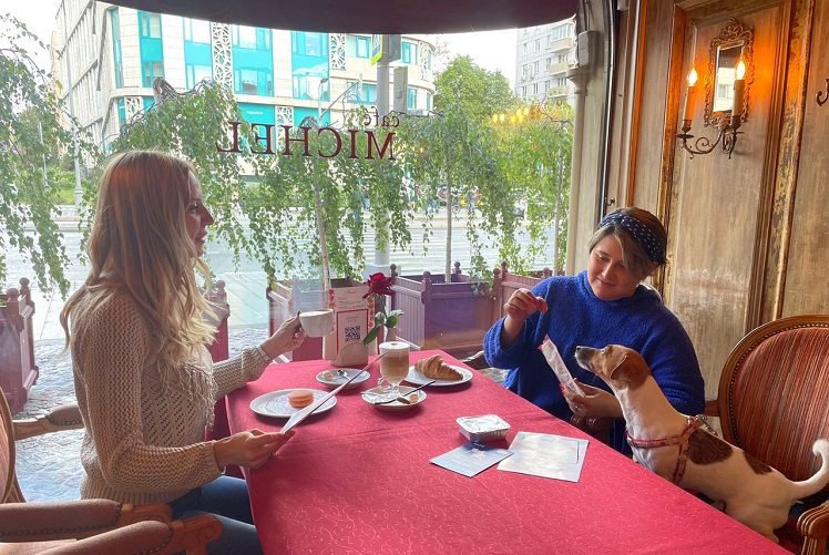 Кристина RestoYork, Евгения и Марго в ресторане Мишель