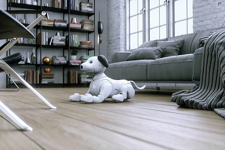 Инженеры создали робособаку-поводыря