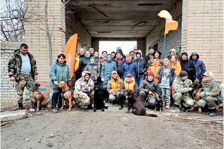 Кинологический отряд «ЛизаАлерт» Саратова отметил пятилетний юбилей 