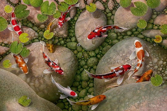 Кормление прудовых рыб Кормление прудовых рыб