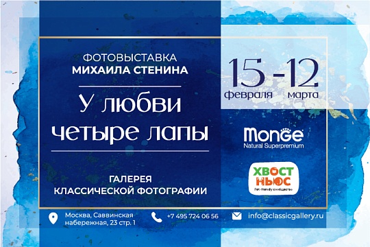 «У любви четыре лапы»: стартовал социальный арт-проект про настоящую любовь к питомцам «У любви четыре лапы»: стартовал социальный арт-проект про настоящую любовь к питомцам