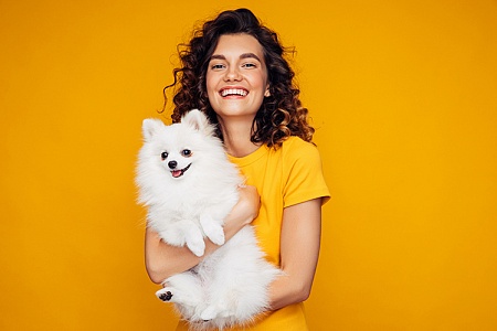 Как правильно ухаживать за шерстью шпица?